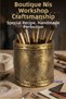 Makeup Organizer Makeup Brush Holder Makeup Organizer Organizer Gold Antique Color Model 82 - 6