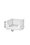 3 Pieces Rail Clothes Organizer - Kitchen Bathroom Organizing Storage Can Be Superimposed - 5