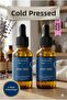 100% Non-Dilution Natural Pure Cold Pressed Castor Oil - 2X20ML