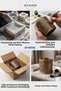 Makeup Organizer Makeup Brush Holder Makeup Organizer Organizer Gold Antique Color Model 82 - 8