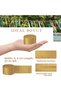 Gold Crepe Paper Roll, Flower Making, Party, Craft Decoration Paper, 6 Pieces, 4.5 cm X 22 Meters - 2