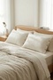 4 Layer Muslin Pillowcase 50X70 cm 2 Pieces 100% Cotton Breathable Anti-Sweat Soft Texture - 4