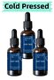 Natural Castor Oil - 100% Undiluted, 3X20ML Cold Pressed - 3