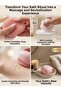Silicone Bath and Massage Brush with Shampoo Reservoir - Soft Bath Loofah with Body Scrubbing and Exfoliating Effect - 3