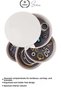 # Jewelryorganizer 4-Tier Rotating Jewelry Organizer 360 Degree White Jewelry Box Round Decorative Stylish - 2