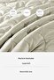 Shane Velvet Bedspread Set Double 3 Piece Quilted Supersoft Soft Fiber-Filled - 3