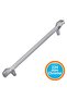 Kitchen Furniture Cabinet Drawer Cupboard Handles Door Handle Handle Chrome Color 224 mm Metal Handle