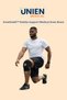 Kneestabil ™   Patella Supported Medical Knee Brace – Black Ligament Supported Meniscus and Knee Protector - 5
