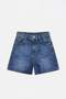 Premium Dark Blue Tencel Blended Fabric City Boy Denim Shorts Twoss26Sr00186 - 6