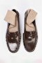 Kahverengi Saraçlı Kadın Loafer TAKSS26LA00006 - 5