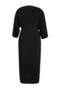Plaj Giyim Siyah Kuşaklı Maxi Büyük Beden Kimono&Kaftan TBBSS26DE00001 - 7