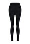 Black Premium Polyamide Fabric Knitted Full Length Sports Leggings Thmss26Ty00018 - 6