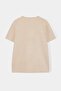 Beige Regular/Normal Cut Buttoned Textured Camisole T-Shirt Tmnss26Ts00036 - 6