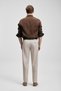 111010654 Pitaya Men's Linen Shirt Comfort Fit Men's Shirt Brown - 6
