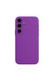 Samsung Galaxy S24 Compatible Case Inside K Velvet Erasable Launch Case D Leather Purple - 3