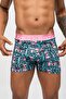 Unique Effect Patterned Men's Boxers - Love Bunny - 4