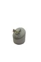 Colorful Silver Stone Design Ring, Single Stone, Baguette Adjustable - 6