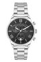 Sapphire Glass Sports Silver - Black Men's Watch Nc08-29430616-Abm