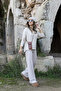Beige Yarasa Model Soft Blouse - 2