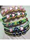 Love and Evil Eye Bracelet 5 Pieces - 6
