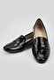 Women's Black Genuine Patent Leather Ballerinas Size 35-41 - 5