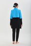 3 Piece Hijab Swimsuit with Pleat Detail on the Shoulder Full Covered Hijab Swimsuit Plus Size Burkini - 8