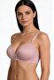 Wireless Silicone Lace Gathering Bra