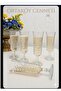 Remas Checkered Footed Crystal Coffee Side Flute Glass 140ml - 3