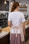 Sivi Repellent and Stain-Repellent Transparent Kitchen Apron - With Adjustable Strap - 4