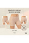 3-Piece Women's Laser Cut Boxer Stitch-Free No Trace