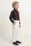 Boy's april 23rd celebration gabardine pant suit ceremony outfit - 2