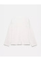 100% Cotton Oversize Fit Sweet Cherry Printed - Crew Neck Long Sleeve T-Shirt - 2
