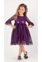 Girl's graduation lace hat ribbon princess evening dress special occasion - 6