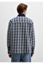 Double-Sided Navy Blue Shirt Loose Fit / Relaxed Fit 0211783-80872 - 8