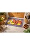 Door Mat 60X40 cm Non-Slip Base Washable Cute Dog Patterned - 3