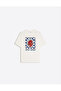 Sweet Cherry Printed Crew Neck Oversize Trendy Women's T-Shirt