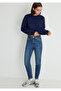 Cindy Classic Denim Shaded Dark Blue Jean Trousers 100277 -87925 - 3