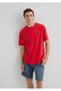 Seal Logo Embroidered Red T-Shirt Loose Fit 067074-70471 - 2