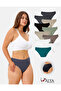 Women's Cotton Panties Basic Slip Colorful 10-Pack High Waist Underwear (Multicolor-X31)
