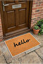 Hello Written Modern Non-Slip Decorative Door Mat - 3
