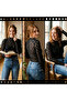 Women's Full Lace Black Tshirt Blouse Bb2182 - 2