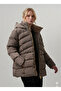 Women's Coat with Detachable Hood and Inflatable Jacket - 4