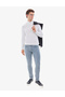 Ecru Slim Fit Half Turtleneck Basic Knitwear Sweater 50314176-Vr019 - 5