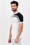 Men Sportswear Fit Short Sleeve Tennis Polo Shirt, White - 2