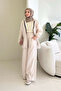 Piped Sports Set - Beige - 3