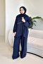 Biyeli Sports Suit - Navy Blue - 8