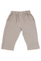 Baby Boy Ecru Never Look Back Written Beige Jacket 3-Piece Set - 6