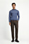 Half Turtleneck Regular Fit Wool Basic Knitted Sweater - 3