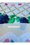 Three-Dimensional 3 D Grape Vine Fruit Thick Soft Frosted Patterned Transparent Luxury Pvc Large Round Oilcloth Tablecloth - 6