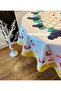 Three-Dimensional 3 D Grape Vine Fruit Thick Soft Frosted Patterned Transparent Luxury Pvc Large Round Oilcloth Tablecloth